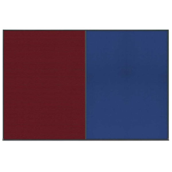 Enclosed Corkboard, 1 Door, 60"x36", 4" Fra